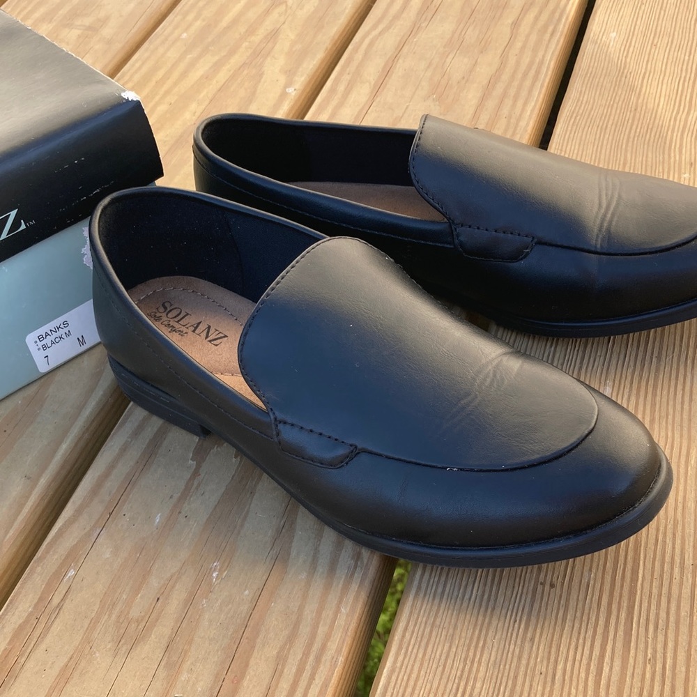 Women's Black Loafers